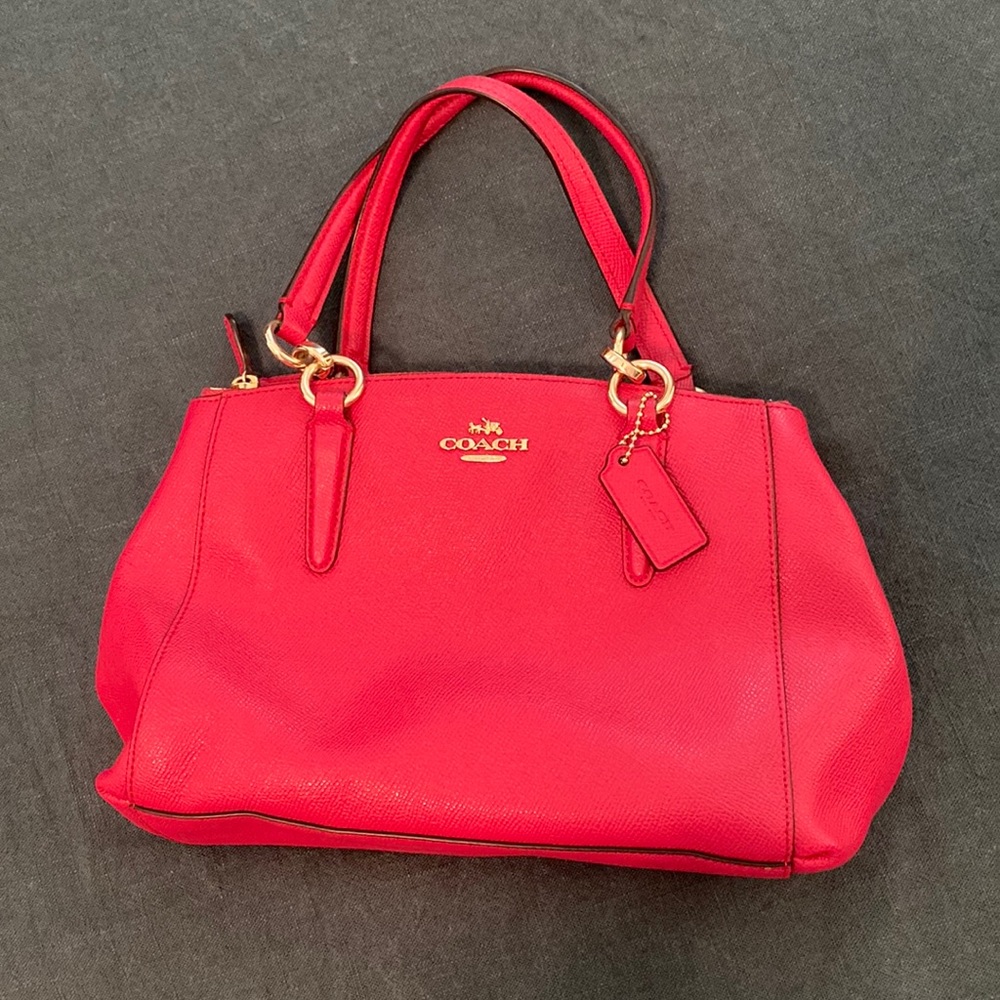 Pink Coach Purse